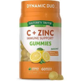 پاستیل ویتامین سی و زینک کودکان نیچرز تروث | Nature`s truth vitamin C and zinc